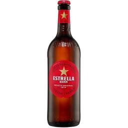 Cerveza estrella damm, botellín 66 cl
