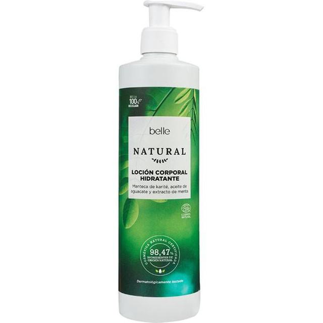 Loción corporal hidratante belle natural, dosificacor 400 ml