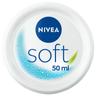 Crema hidratante intensiva multiuso Nivea Soft mini formato de viaje 50 ml