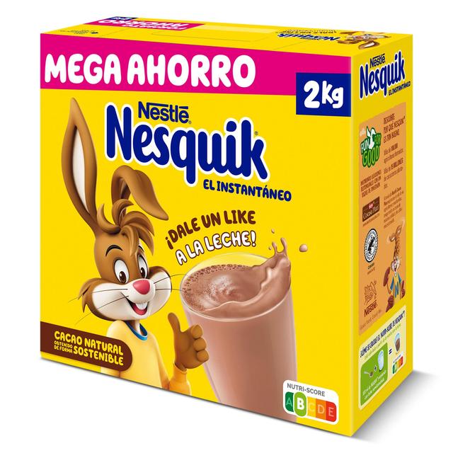 Cacao instantáneo Nesquik estuche 2 Kg