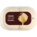 Helado de vainilla eroski, tarrina 1 litro