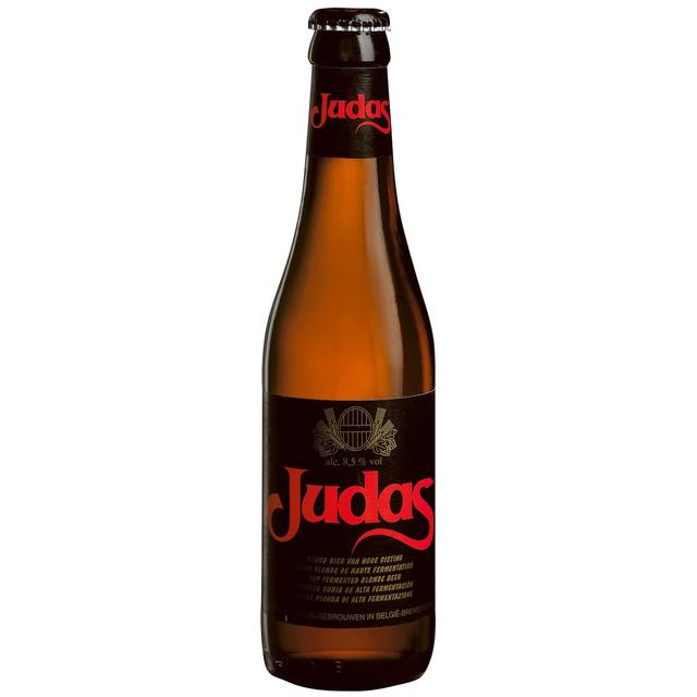 Cerveza belga especial judas, botellín 33 cl