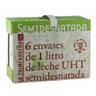 LA COLMENAREÑA Leche semidesnatada 6 x 1 l