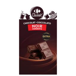 Chocolate negro 47% cacao Carrefour Classic 100 g