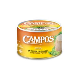 Atún CAMPOS en aceite de girasol 400 g pn