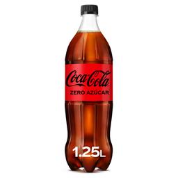 Refresco cola Coca-Cola botella 1,25l zero