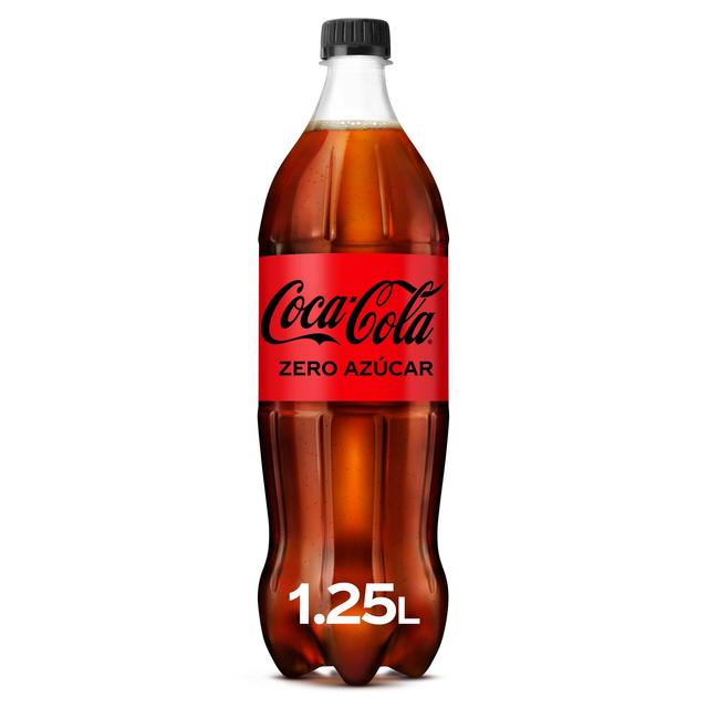 COCA COLA ZERO  Refresco de cola botella 1,25 l