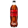 Refresco cola Coca-Cola botella 1,25l zero