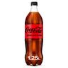 Refresco cola Coca-Cola botella 1,25l zero