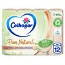 Papel higiénico ecológico Pure Natural Colhogar 12 rollos