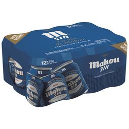MAHOU Cervezas sin alcohol pack de 12 latas de 33 cl