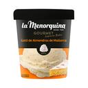 LA MENORQUINA Gourmet inspiración balear tarrina de helado de nata y gató de almendras de Mallorca 450 ml