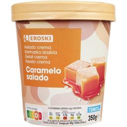 Helado de caramelo salado eroski, tarina 500 ml