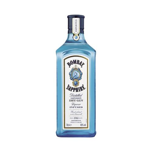BOMBAY Sapphire Ginebra inglesa tipo London dry gin botella 70 cl.
