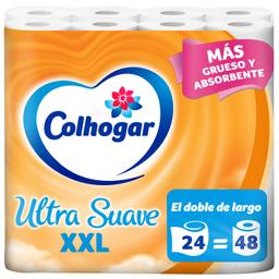 Papel higiénico Ultra Suave XXL Colhogar 24 rollos