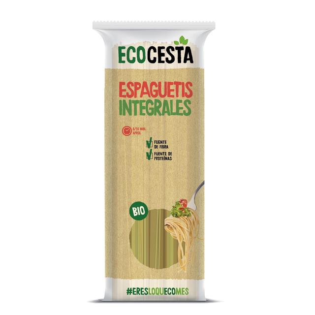 Espaguetis integrales ecológicos EcoCesta 500 g