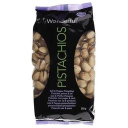 Pistacho tostado salado wonderful, bolsa 250 g