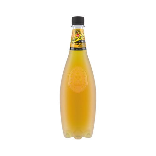 Schweppes de naranja Zero botella 1 l