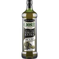 Aceite oliva virgen extra picual coosur, botella 1 litro