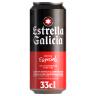 Cerveza rubia especial Estrella Galicia lata 33cl