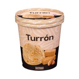 Helado turrón Hacendado