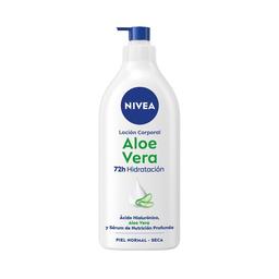NIVEA Loción corporal hidratante con aloe vera, para pieles normales a secas 625 ml