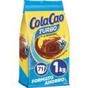 Cacao en polvo colacao turbo, ecobolsa 1 kg