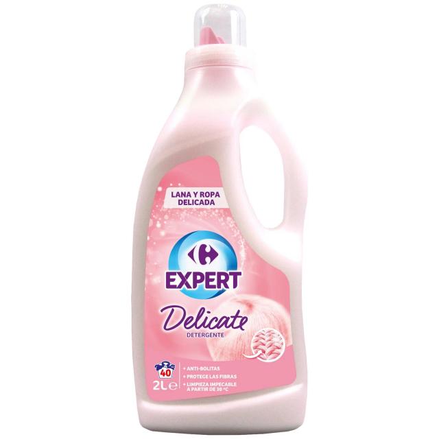 Detergente liquido delicate Carrefour Expert 40 lavados