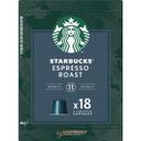 Café cápsulas espresso roast Starbucks compatible con Nespresso 18 ud