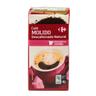 Café molido natural descafeinado Carrefour 250 g