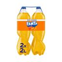 Refresco de naranja Fanta botella 2 x 2 l