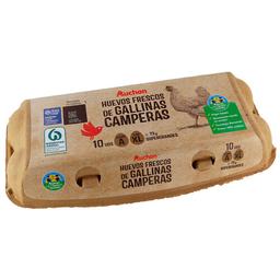 ALCAMPO CULTIVAMOS LO BUENO Huevos de gallinas camperas clase XL y cat. A 10 uds