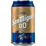 Cerveza tostada 0,0 san miguel, lata 33 cl