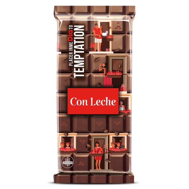Chocolate con leche Temptation de Dia 100 g