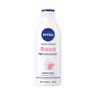 NIVEA Loción corporal (body milk) hidratante con aroma a rosa, pieles normales a secas 400 ml