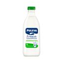 Leche semidesnatada fresca Puleva botella 1 l