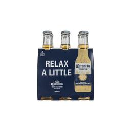 Cerveza mexicana CORONITA pack 6x210 ml