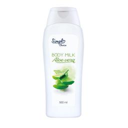 Body milk aloe vera Simply Choice 500 ml