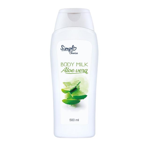 Body milk aloe vera Simply Choice 500 ml
