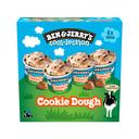 BEN & JERRY'S Helado sabor cookie dough multipack 4 x 100 ml 288 gr