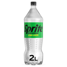 Refresco lima-limón Sprite botella 2l zero