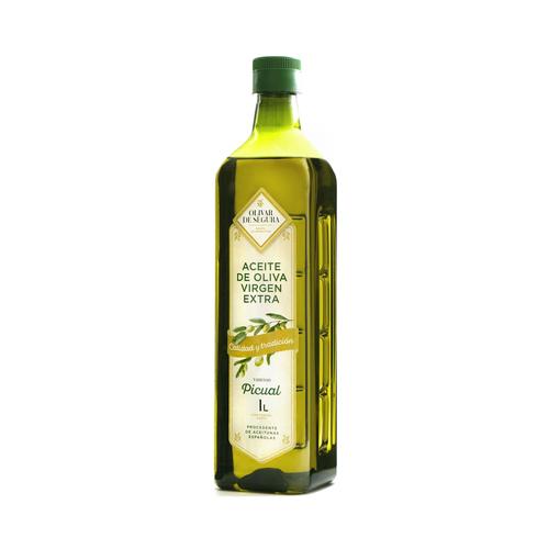 OLIVAR DE SEGURA Aceite de oliva virgen extra botella 1 l