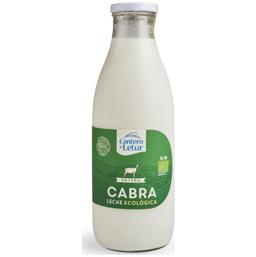 Leche de cabra entera ecológica Cantero de Letur botella 1 l