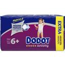 Pañal 14 kg+ talla 6 extra dodot activity, paquete 44 uds