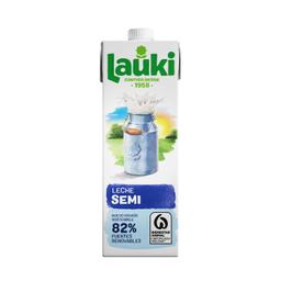 Leche semidesnatada Lauki brik 1 l