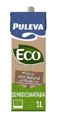 Leche eco Puleva 1l semidesnatada