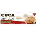 Atún claro en aceite de oliva cuca, pack 3x65 g