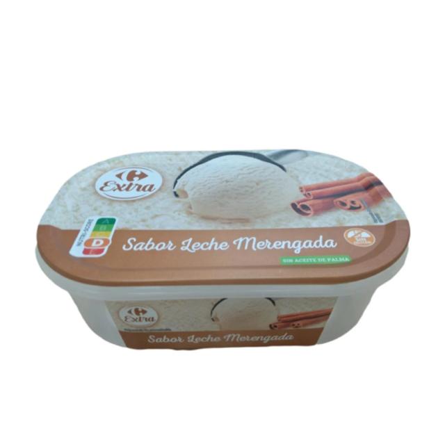 Helado de leche merengada Carrefour Extra sin gluten 1000 ml